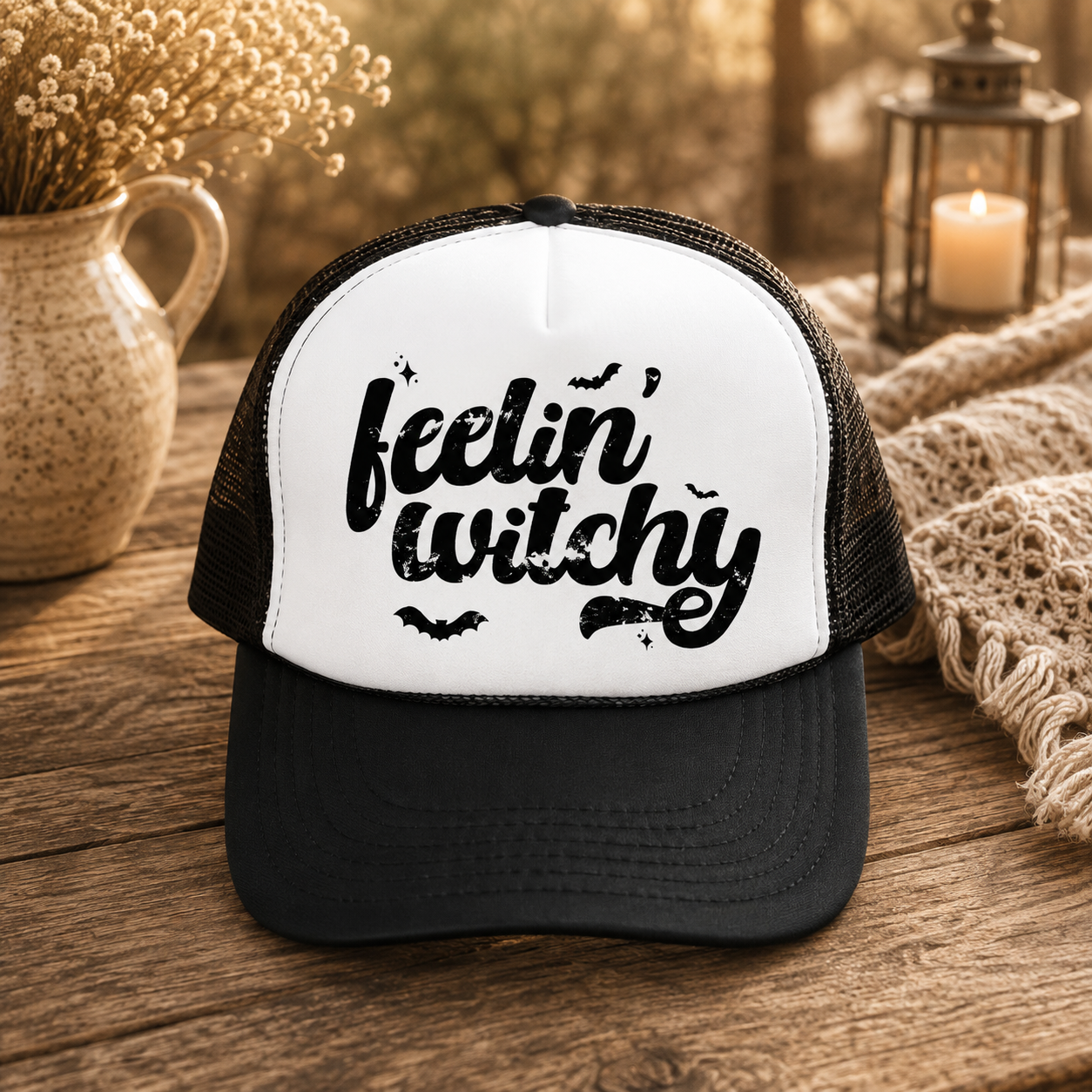 Feelin' Witchy Trucker Hat