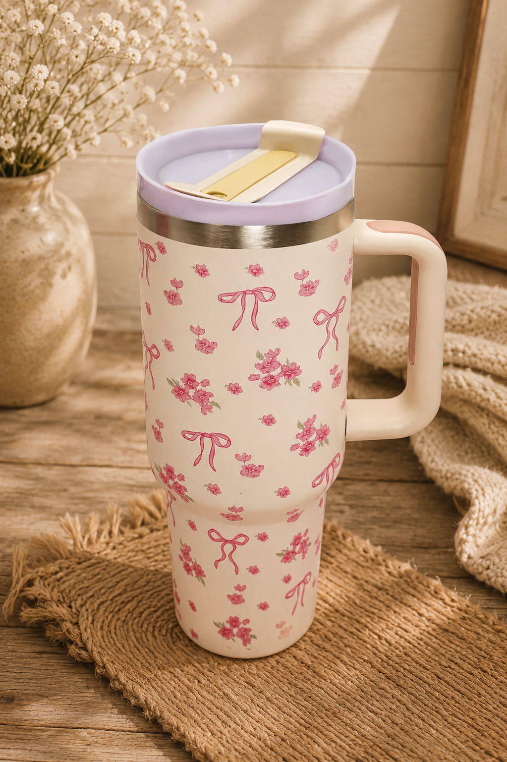40 oz Stainless Steel Tumbler – Assorted Styles