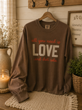 All You Need Is Love and Diet Coke Comfort Colors Sweatshirt