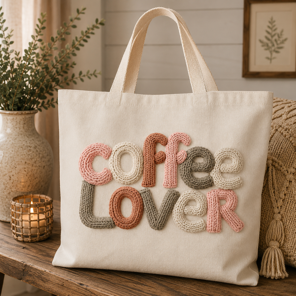 Jumbo Tote - Coffee Lover