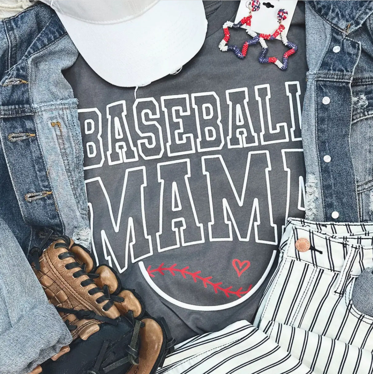 Baseball Mama Everyday Tee